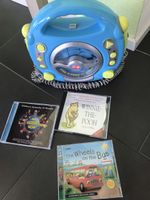 Kinder CD player mit 3 cds