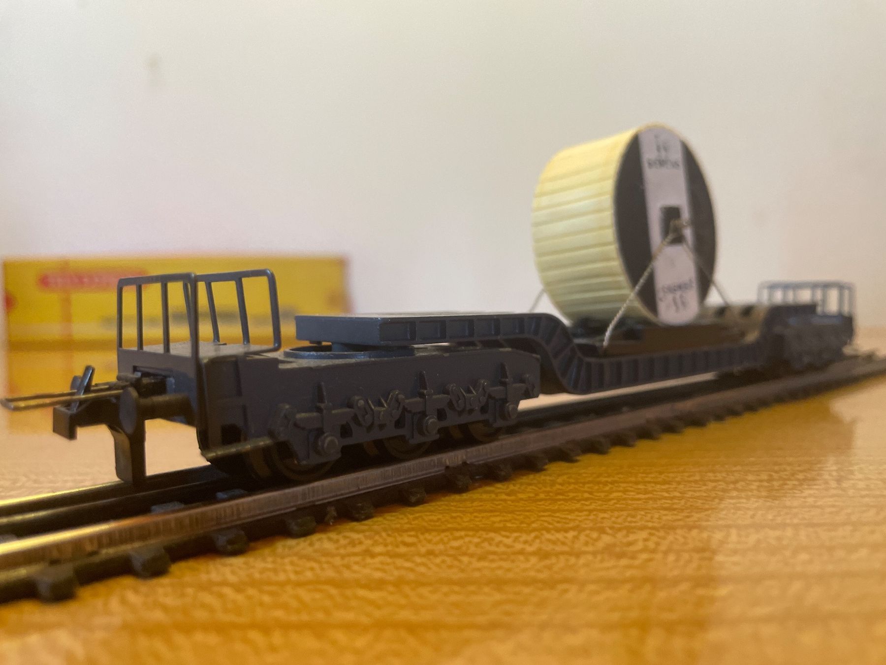 Trix Modellini di ferrovie: Trix Express H0 Schwerlastwagen mit Kabeltrommel – Usato da Suhr venduto da Daneli7 1
