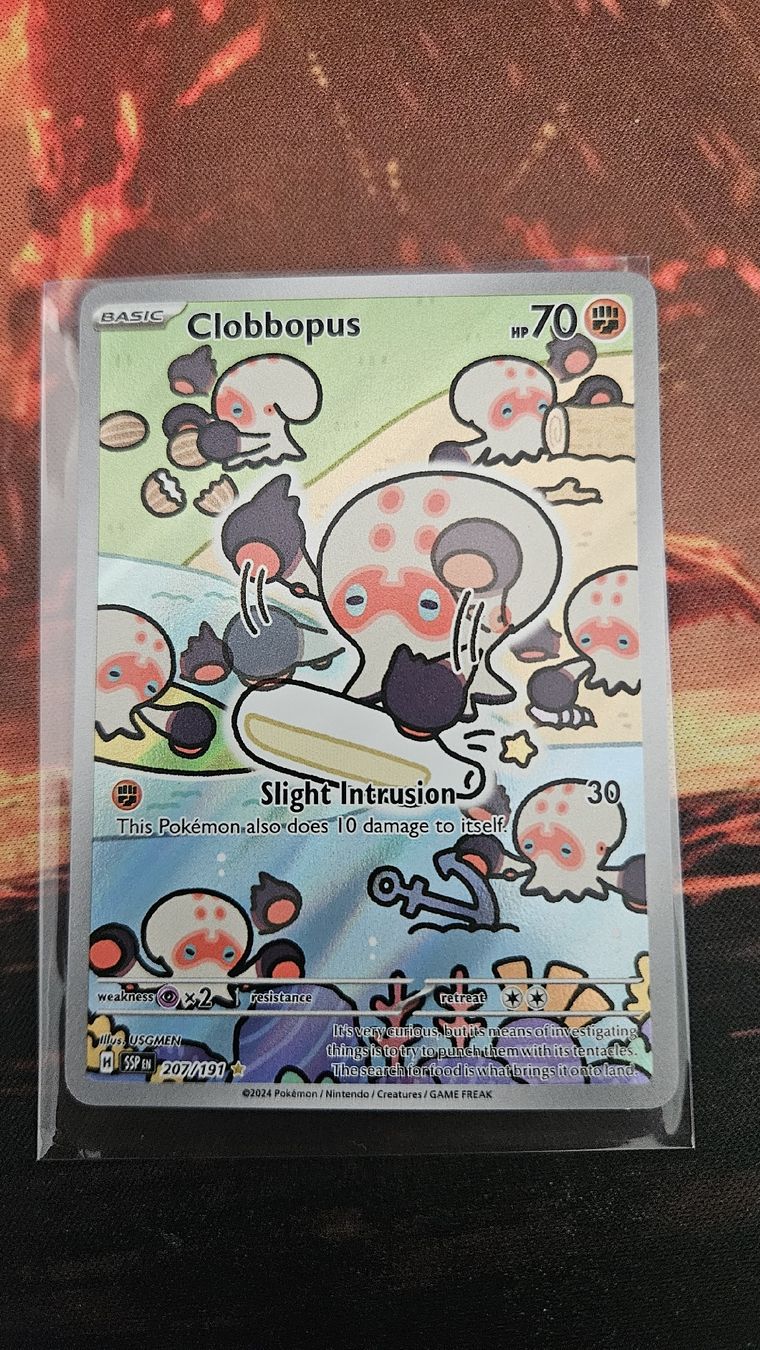 Pokémon Carte collezionabili: clobbopus 207/191 – Nuovo (secondo la descrizione) da Castel San Pietro venduto da pie_k8j6