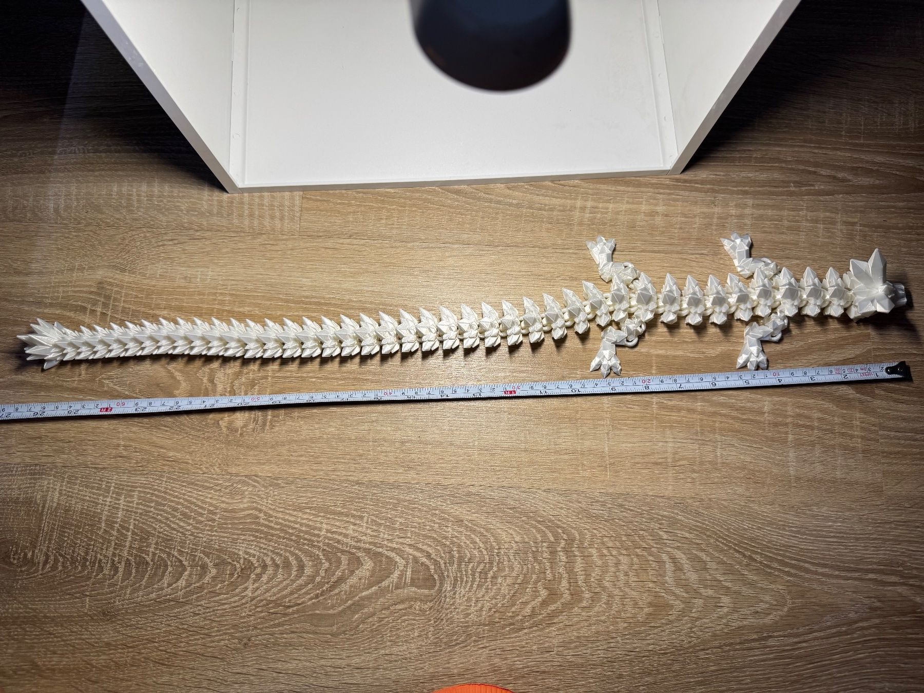 Figuren: Dragon blanc brillant , Unique et Original! – Neu (gemäss Beschreibung) aus Vicques von PAMB3D 4