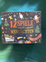 12 Spiele zu Weihnachten Brettspiel, NEU Party, Fun