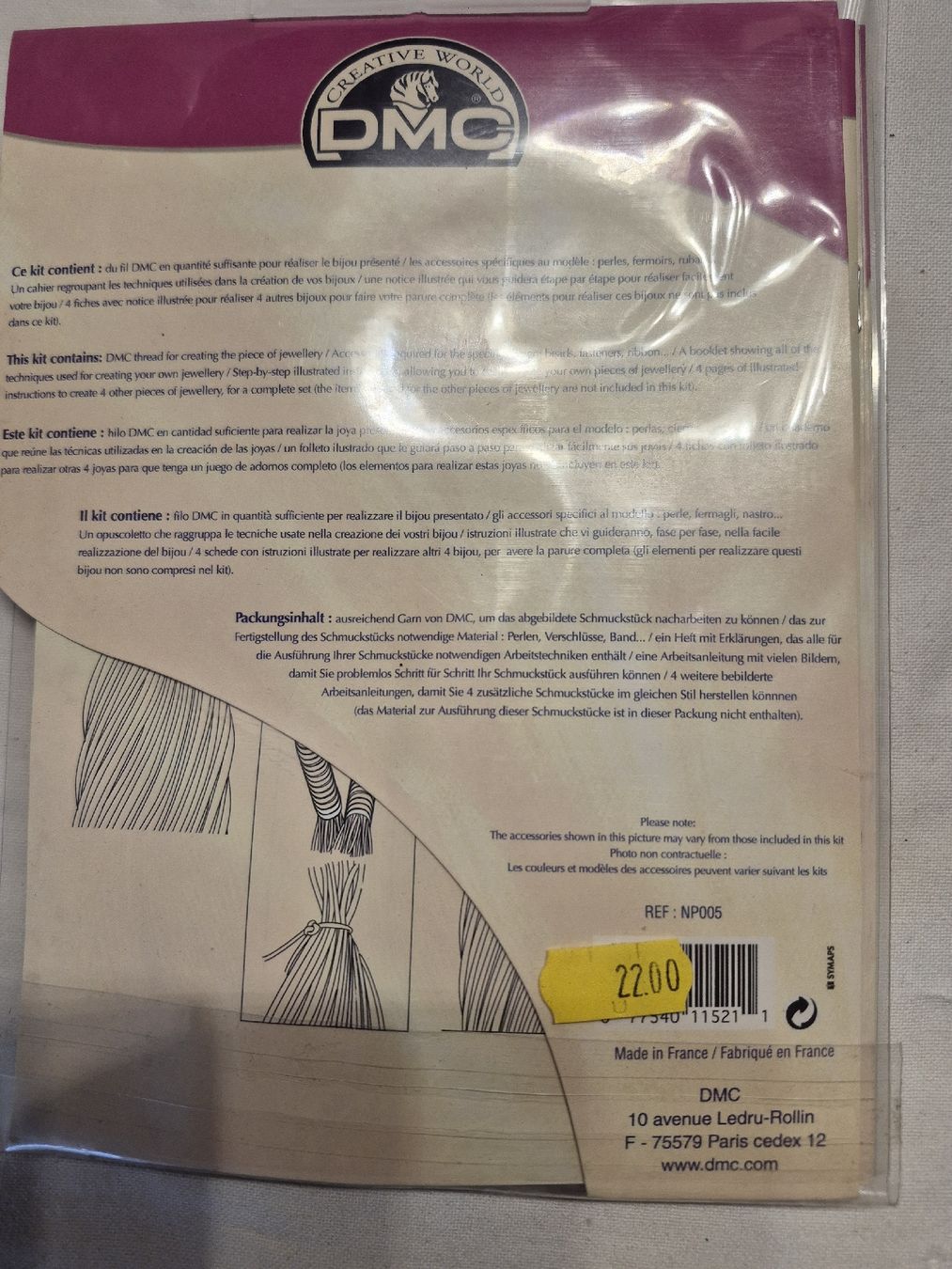 Kit bricolage: créez vos propres collier  – Nuovo e nell'imballaggio originale da Obermumpf venduto da Dadacaramel 4