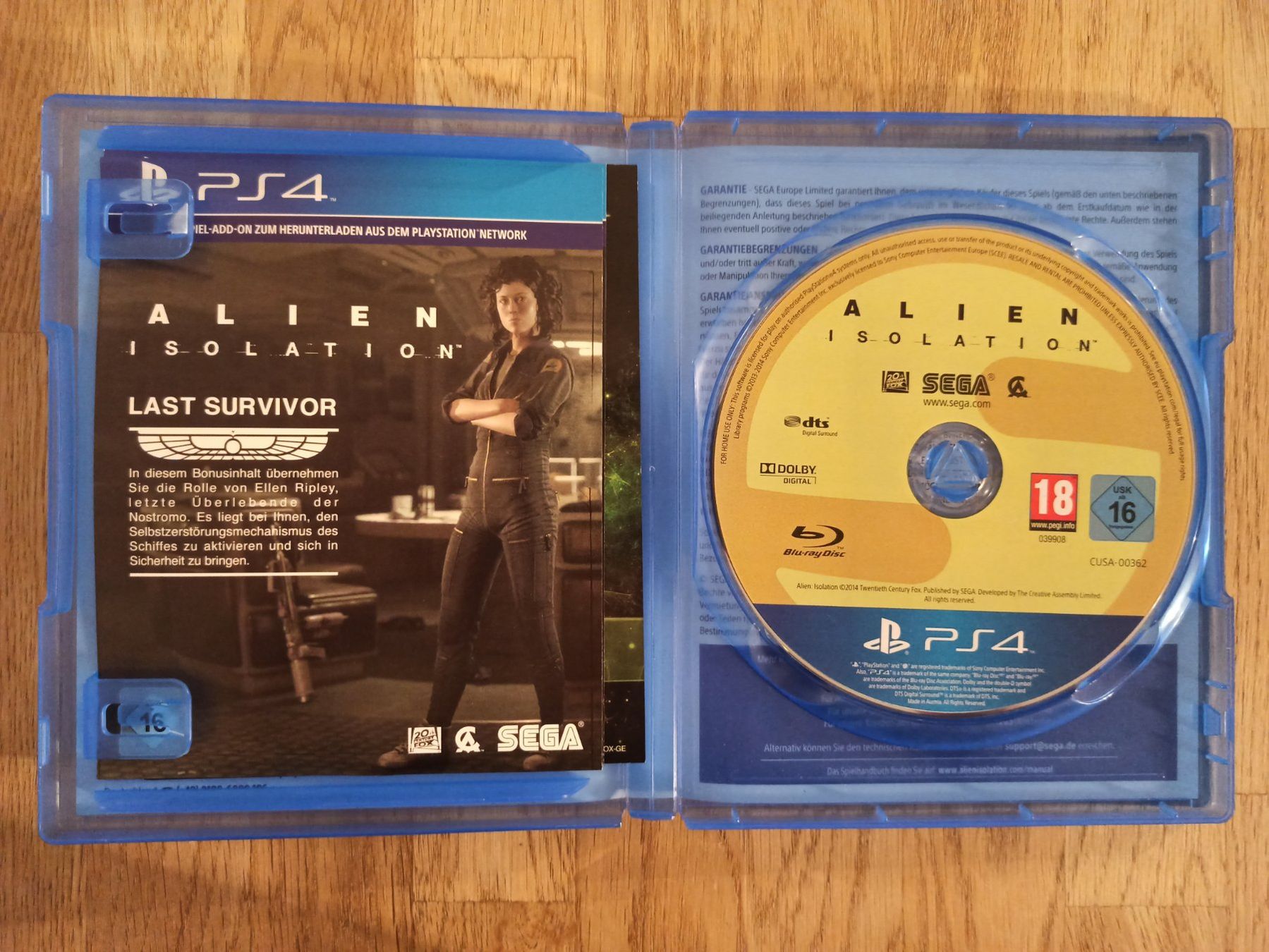 Giochi: Alien Isolation (Ripley Edition) PS4 / PS5 – Usato da Oberweningen venduto da mar_87mx 2