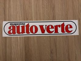 Abziehbild, Sticker von Auto Verte