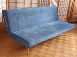 Neuwertiges Schlafsofa Alcantara ähnlich 190cm x 120cm