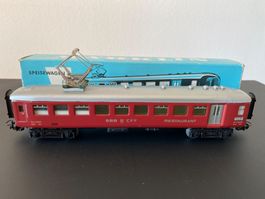 Märklin 4035, Dr4 10127 SBB Schnellzug-Speisewagen mit OVP