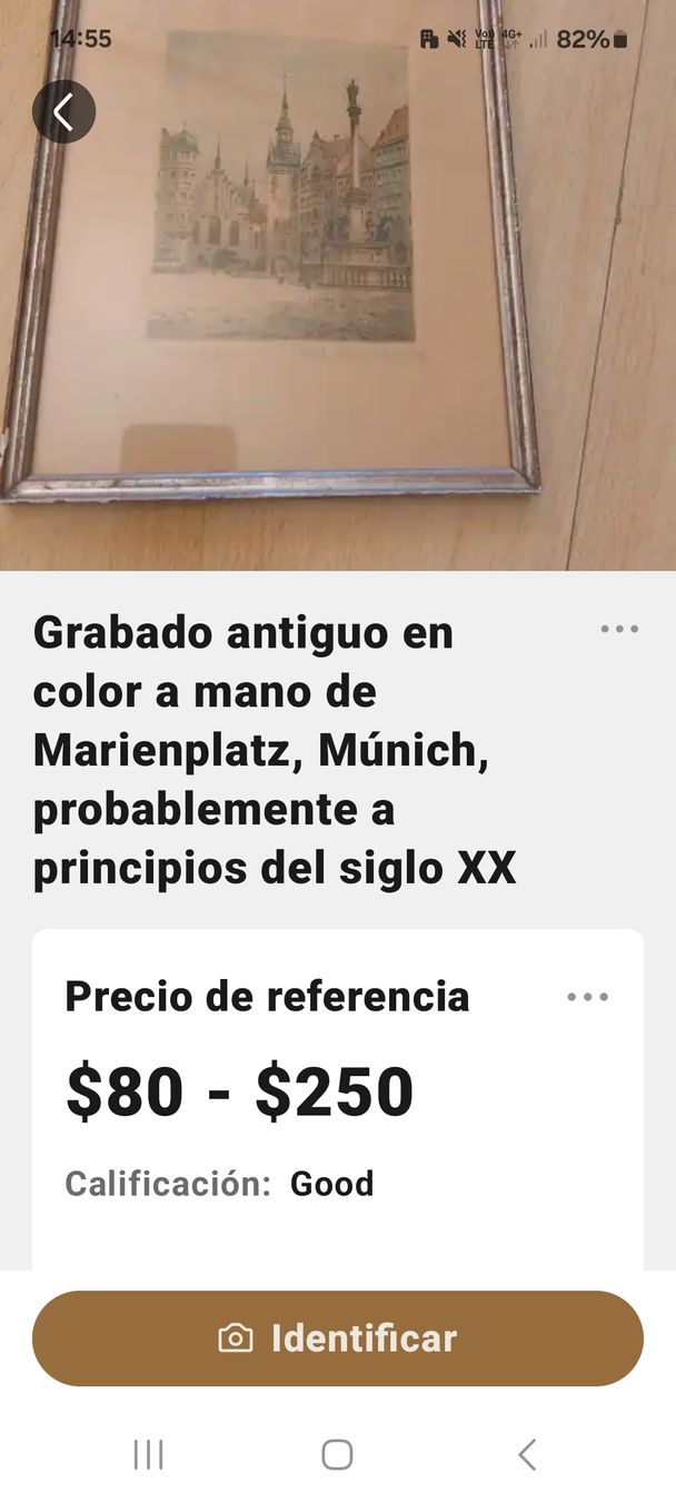 Foto & Immagini: Grabado  antiguada en Marieplatz much – Nuovo e nell'imballaggio originale da Zürich venduto da alt_r7kl 3