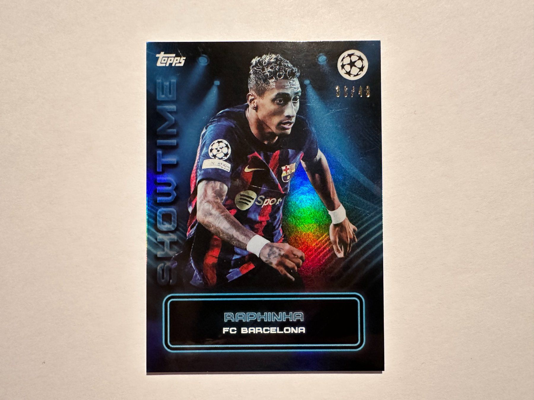 Topps Carte collezionabili: Raphinha 2023 Topps Showtime 36/49 – Usato da Hagendorn venduto da Pokecollectorch 1