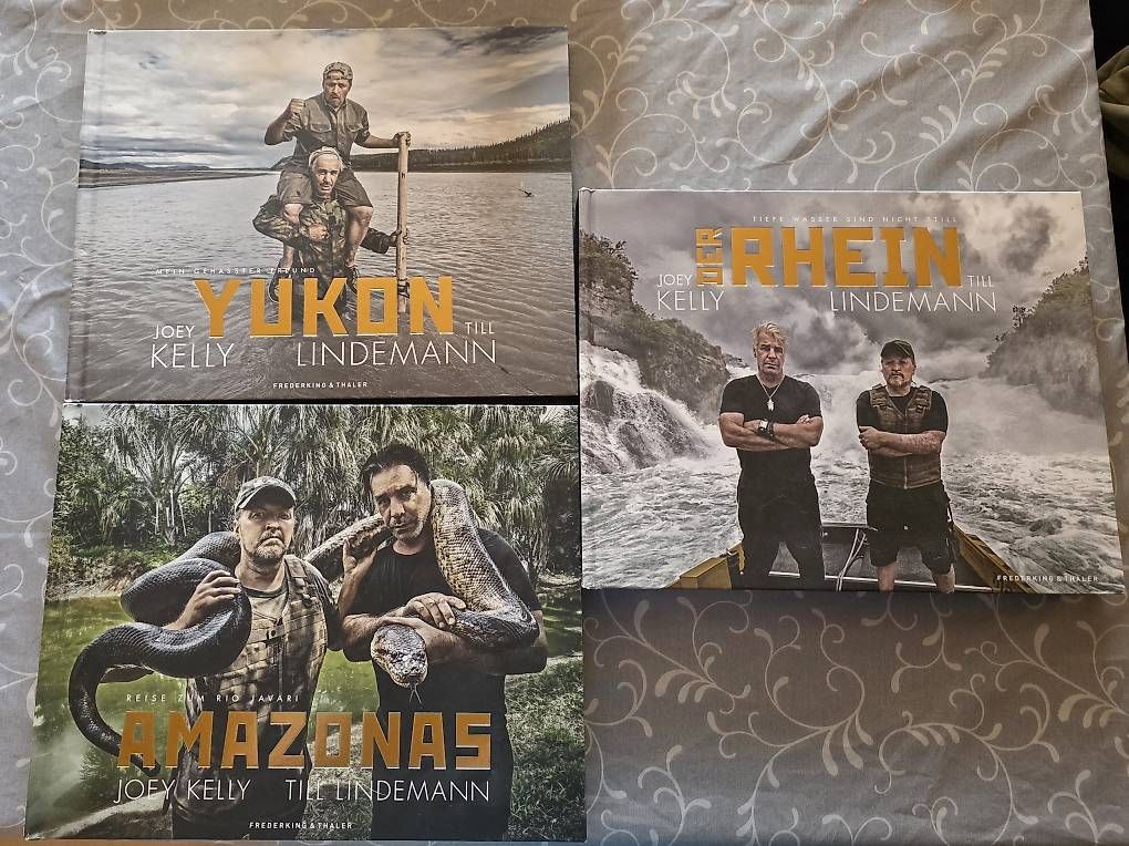Libri: 3 Bände "Flüsse" Rhein, Yukon & Amazonas – Usato da Kirchlindach venduto da CloodHouzi