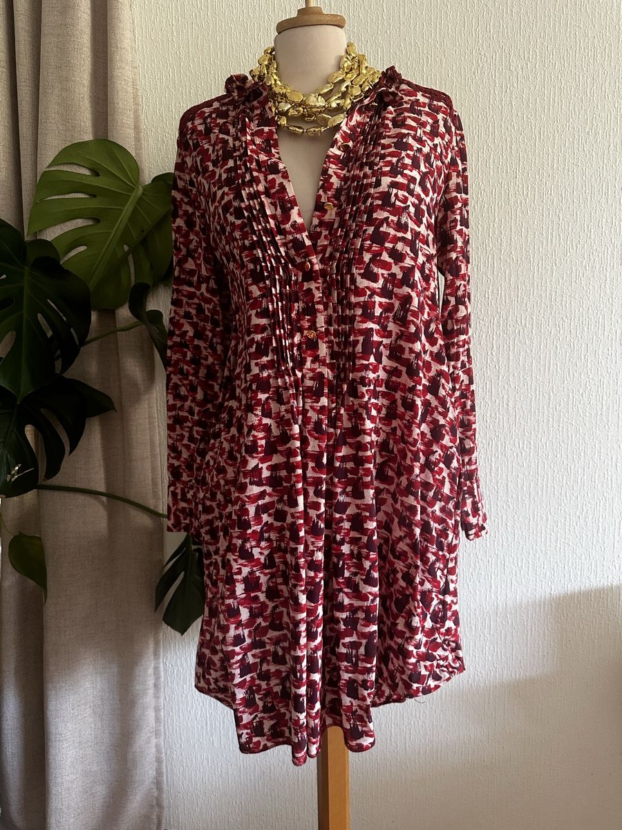Kate Spade Vestiti: Robe Kate Spade imprimé abstrait rouge/blanc taille S – Nuovo (secondo la descrizione) da Châtelaine venduto da Alexandra.jankowski