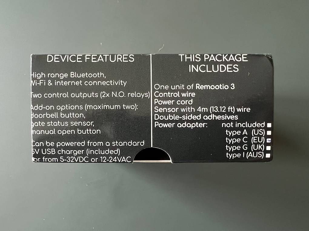 Chargements: Remootio 3 + Sensor + Netzteil – D'occasion à Würenlos par wal-d 3