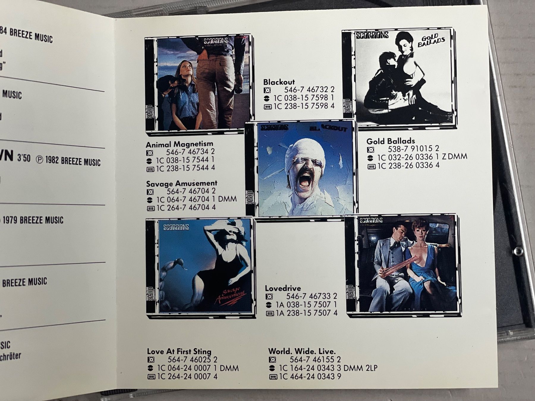 CD: Scorpions – Usato da Muri b. Bern venduto da AdidasCollector 2
