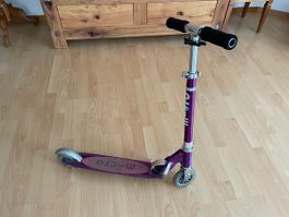 Micro Roller lila guter Zustand