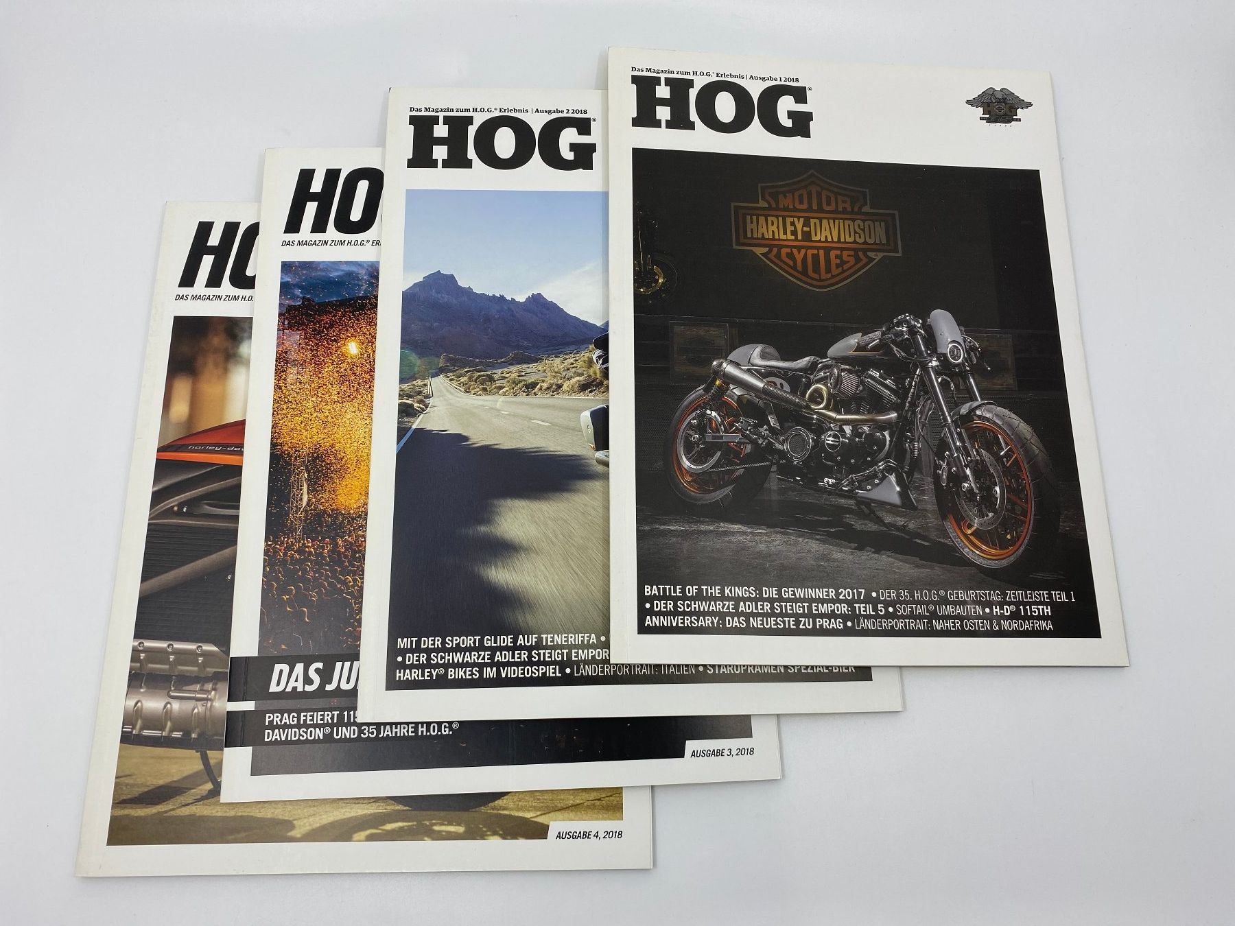 Riviste & Magazine: Harley Owners Group HOG Magazine 2018 – Usato da Langwiesen venduto da Restposten-24