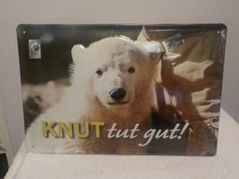 Nostalgie Blechschild Knut