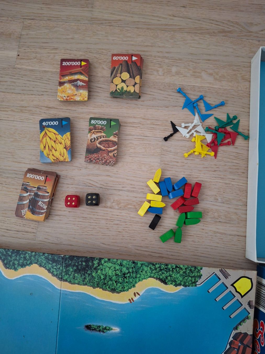 Carlit Giochi: Vintage Carlit Seeräuber-Spiel – Usato da Dietikon venduto da Hwengi 2