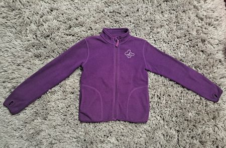 Fleece Jacke, Grösse 134