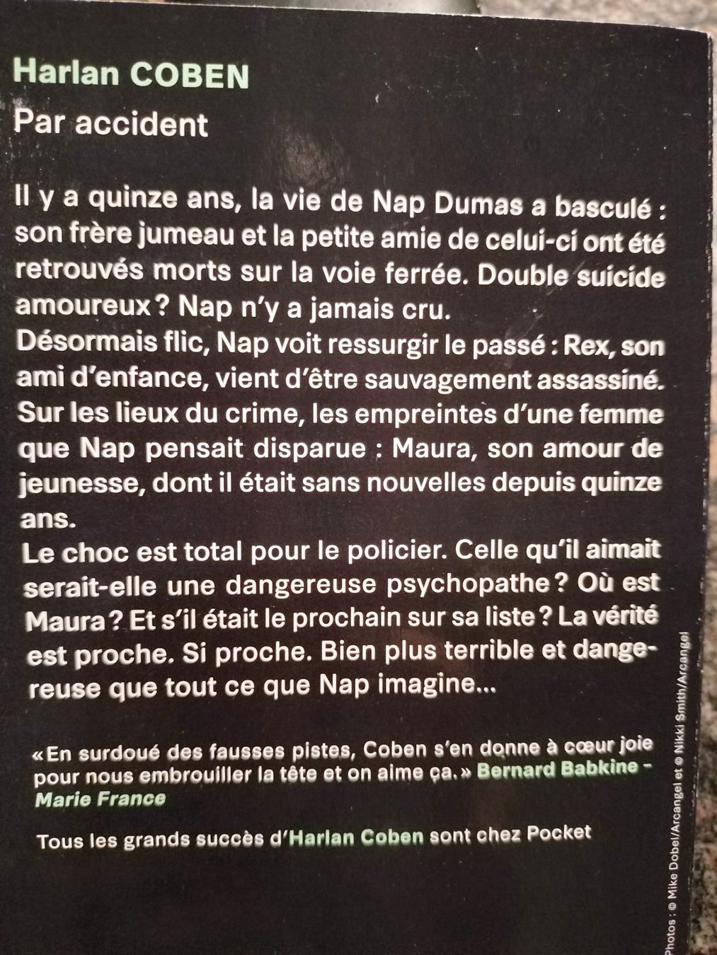 Libri: Par accident Harlan Coben – Usato da Cortaillod venduto da rozinna 1