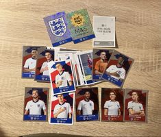 Panini Family England Kompletter Satz Bilder ungeklebt