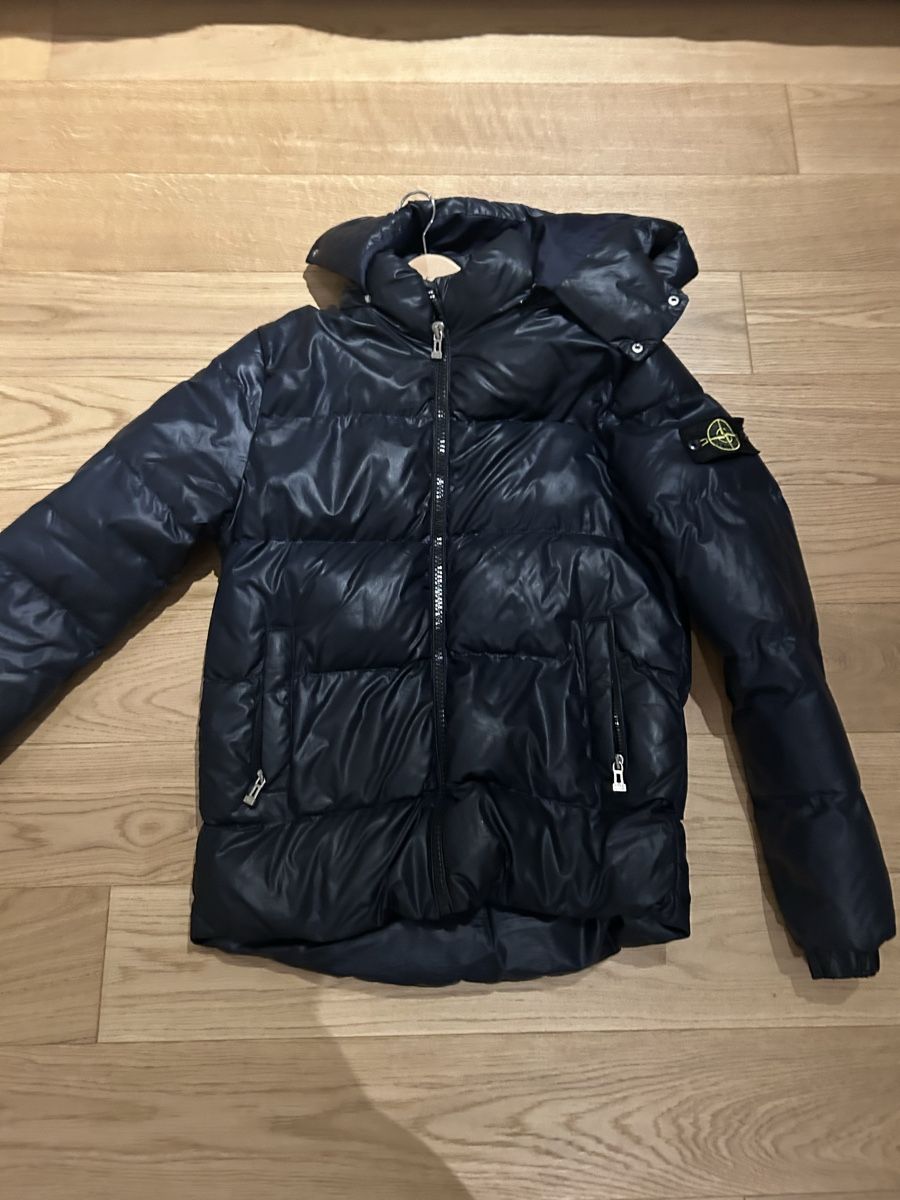 Stone Island Giacche: Stone Island Down Puffer Jacket - Navy - Size S - Winter – Usato da Veyrier venduto da aliyag