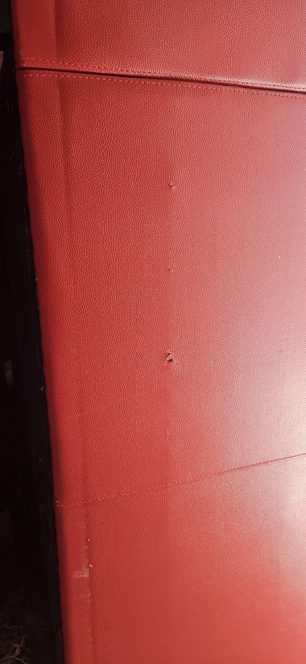 Divani: gratis 3-teiliges Ledersofa rot – Usato da Thun venduto da asi_7lzh 6