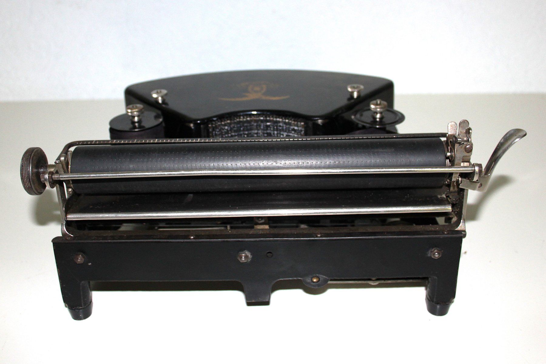 Schreibmaschinen: Rare, Petite machine à écrire ancienne – Gebraucht aus Cernier von Oural1 5