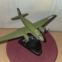 Flugzeugmodell Curtiss C-46 Commandoolivgrün olivgrün Metal 