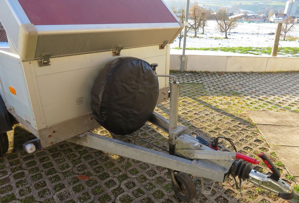 Sachentransportanhänger Humbaur HT20 Kasten abdeckbar ab MFK 8
