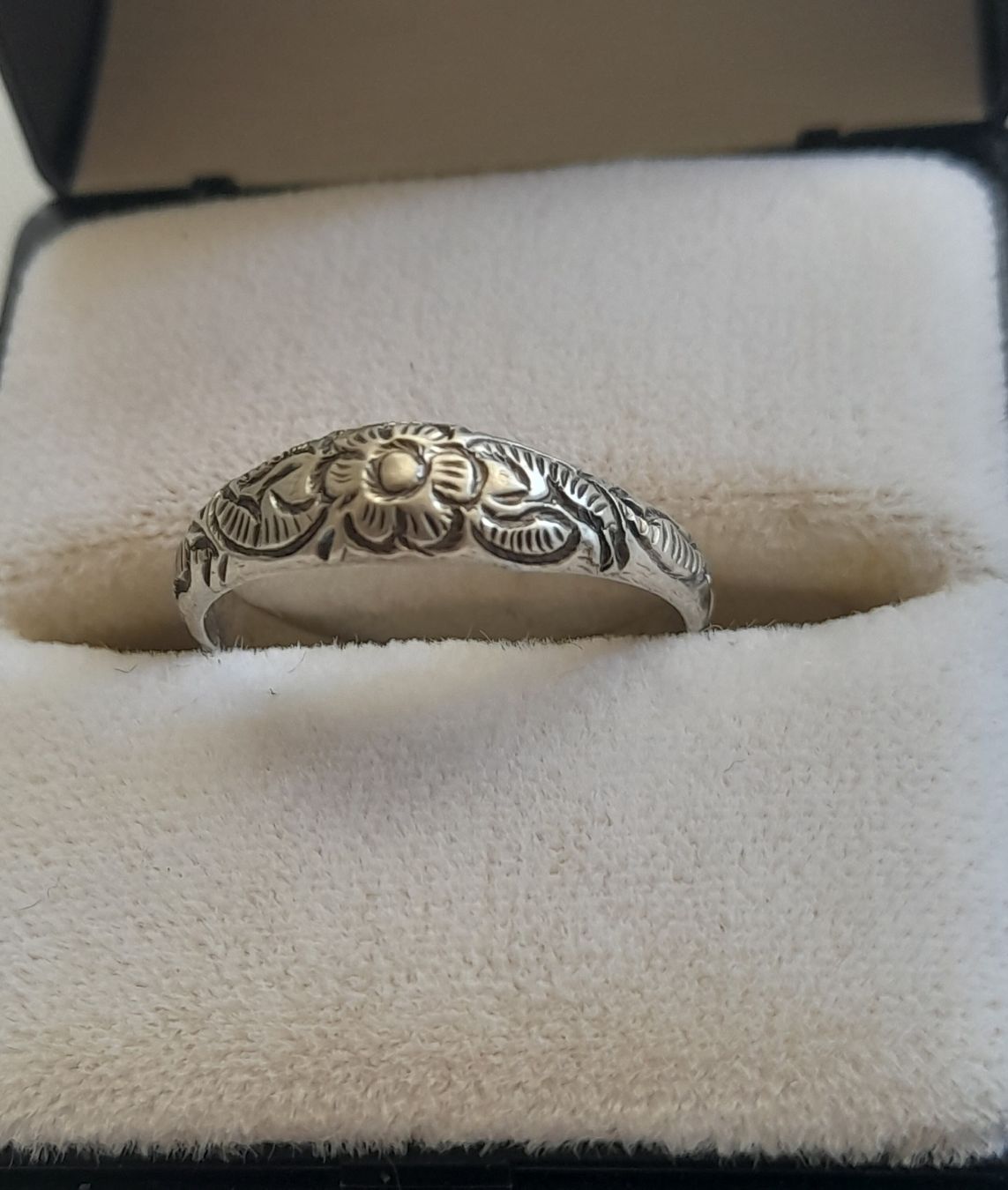 Anelli: Bague ancienne en argent 800 – Usato da Lausanne venduto da Glam-Luxe 3