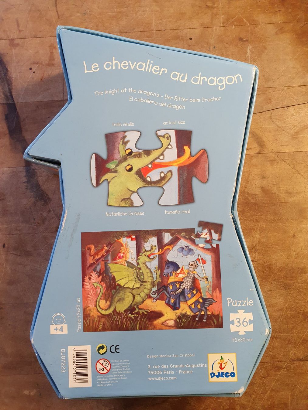 Puzzle: Puzzle 36 Teilig der Drachebändiger – Usato da Zürich venduto da dialout 2