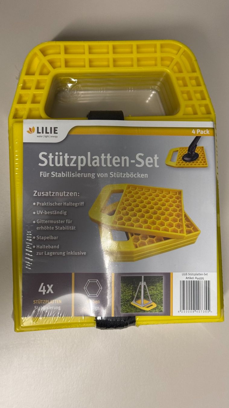 Camping Fahrzeuge: Stützplatten-Set von Lilie – Neu und originalverpackt aus Kriens von 19Vespa79 2