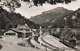 Brünig Hasliberg (BE) – Bahnhof am Brünigpass Zug