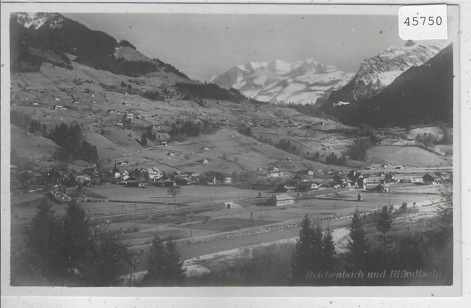 Cartoline postali: Reichenbach und die Blümlisalp – Usato da Ettingen venduto da Kartenplanet