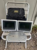 Mobiler DVD-Player fürs Auto + 2 Monitore