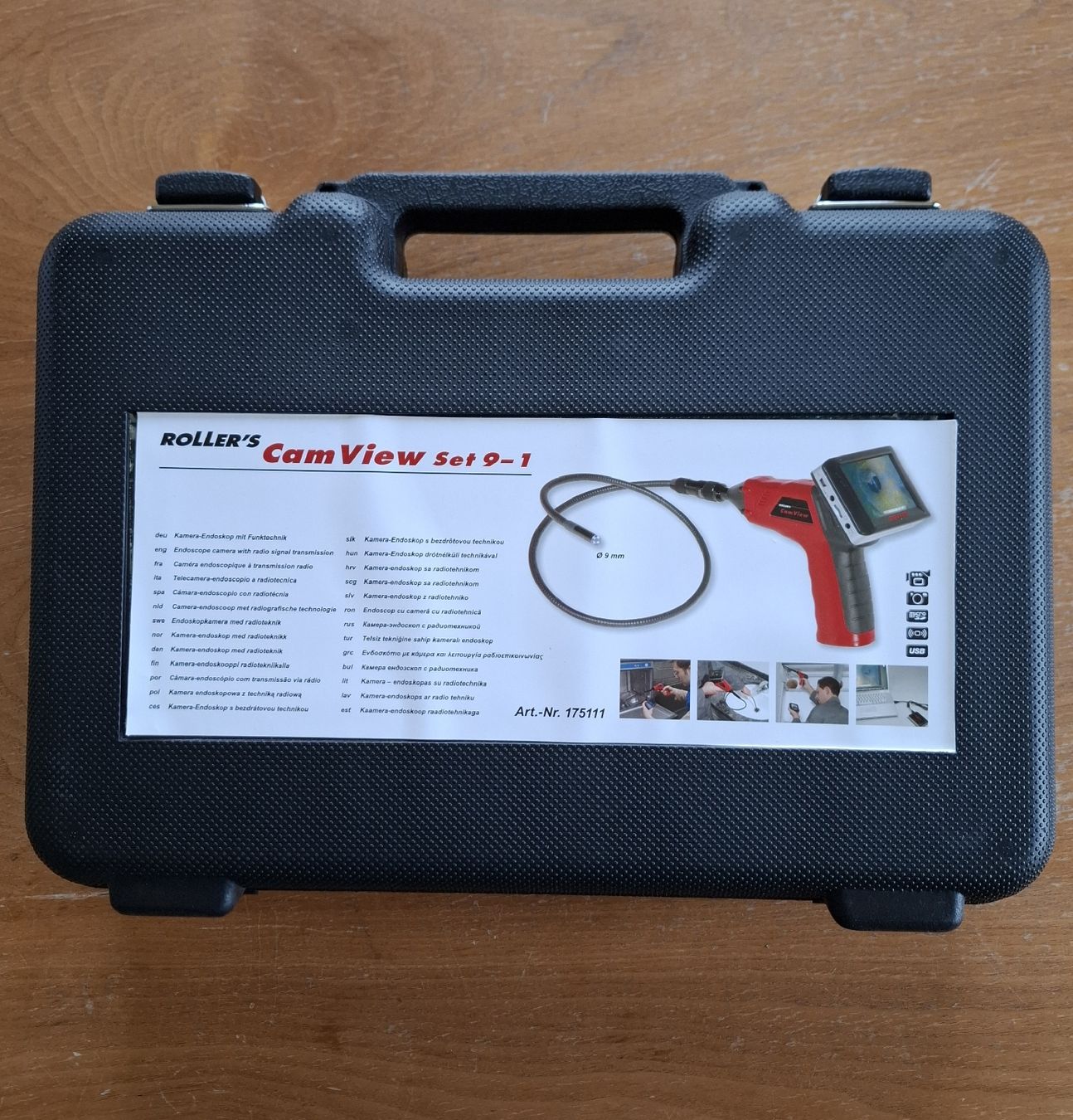 Fotocamera: Rohrkamera / Kamera Endoskop - Roller CamView Set 9-1 – Nuovo (secondo la descrizione) da Reinach BL venduto da HT20 5