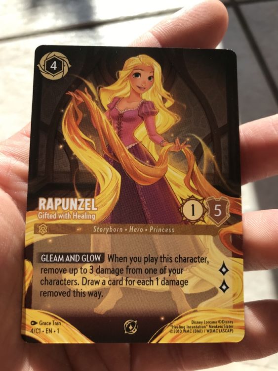 Disney Lorcana Promo Rapunzel Gifted with healing Kaufen auf Ricardo