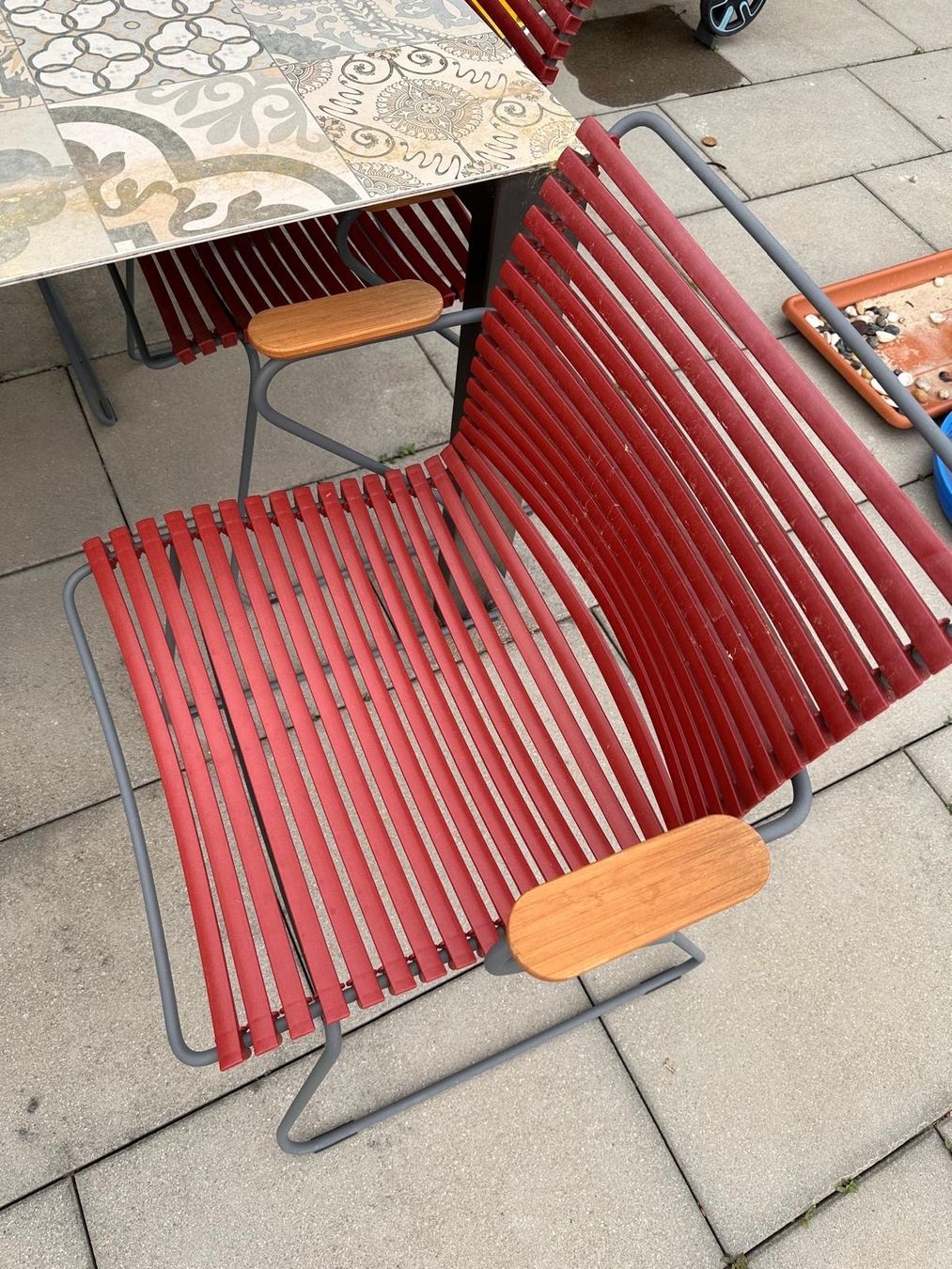 Pfister Sedie: 6 Houe Gartenstühle Click von Möbel Pfister – Usato da Buchs AG venduto da sprigel 4