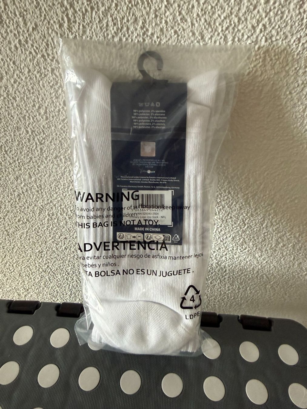 Calze: NFL Socken Weiss (NEU) – Nuovo e nell'imballaggio originale da Dübendorf venduto da LeoneDelPiero 1