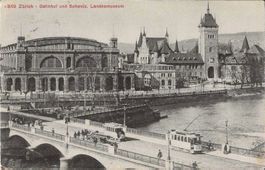 Karte Zürich und Landesmuseum