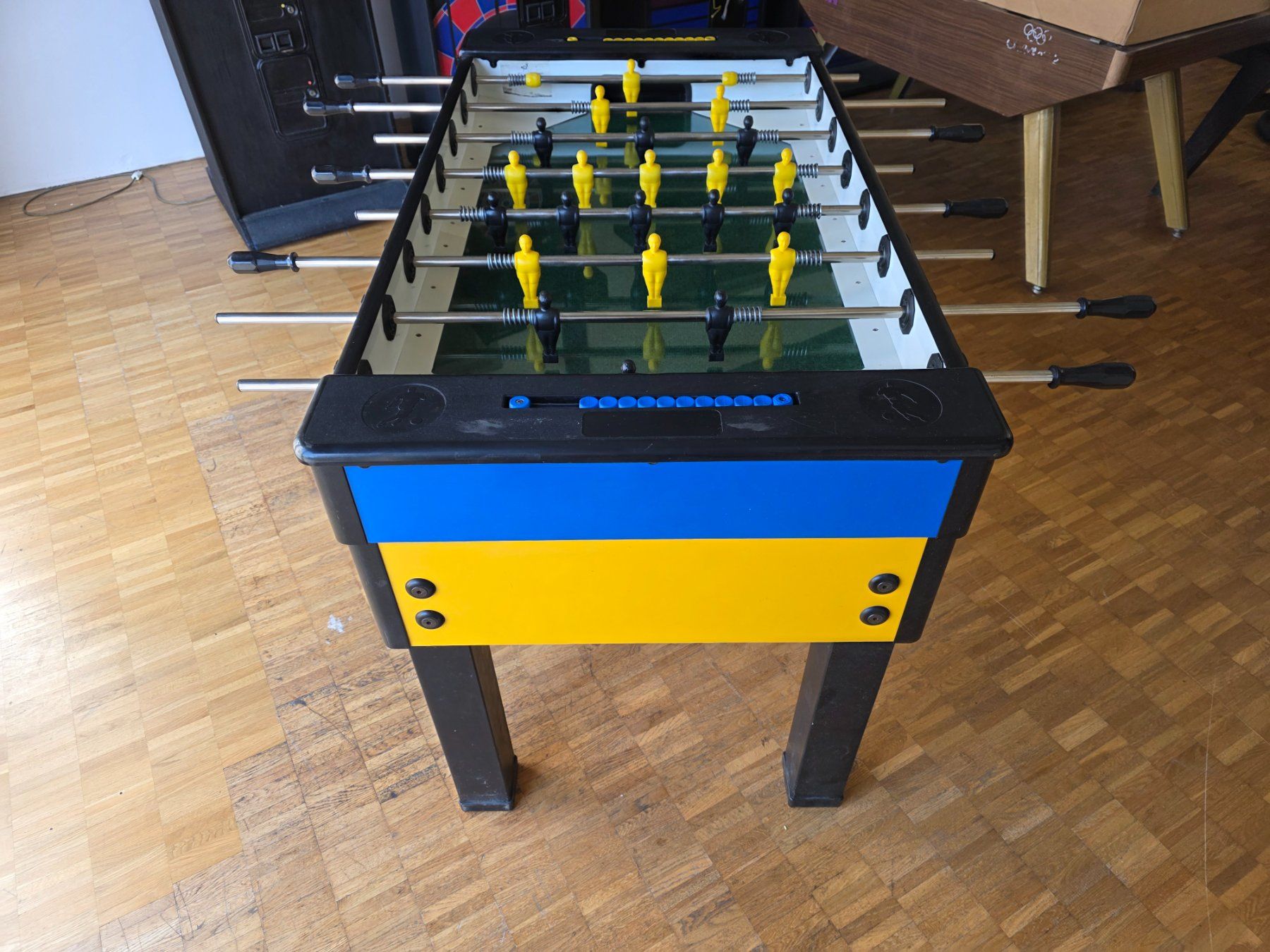 Spielautomaten: Tischfussball mit Münzprüfer – Gebraucht aus St. Margrethen SG von FUDA-SPORTS 1