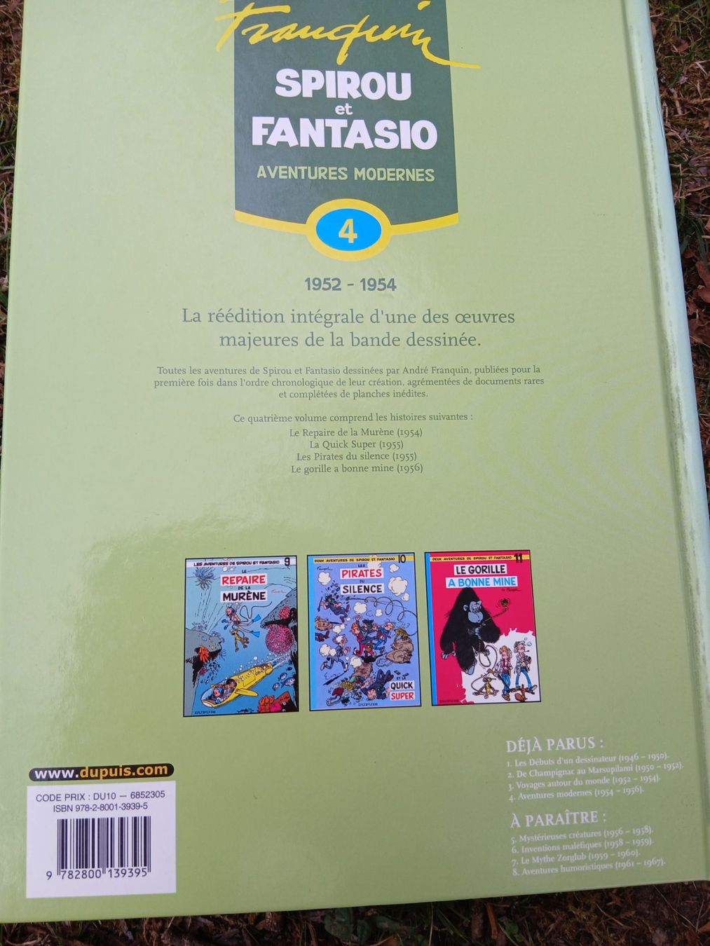 Fumetti: SPIROU ET FANTASIO TTBE EO INTÉGRALE 4 – Usato da Puidoux venduto da Efango 1