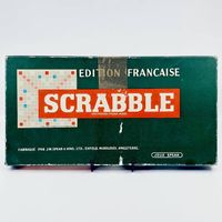 Scrabble vintage - Edition française - J.W. Spear & Sons