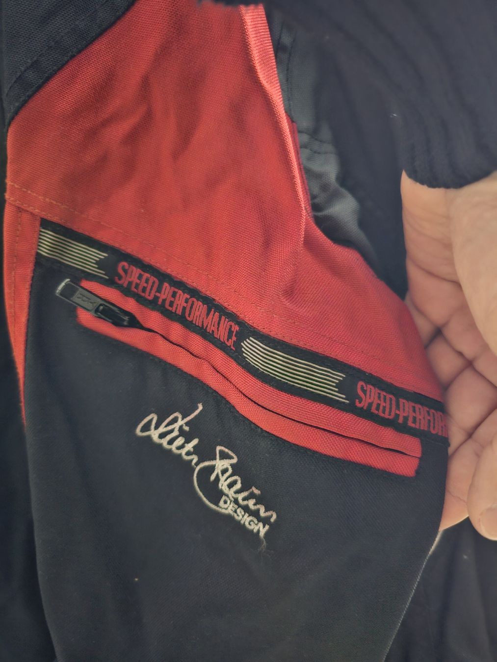 Protezioni & Imbottiture: Gebrauchte Motorrajacke, Grösse 2XL, Rot/Schwarz - Super Dea – Usato da Zürich venduto da -iwan- 2