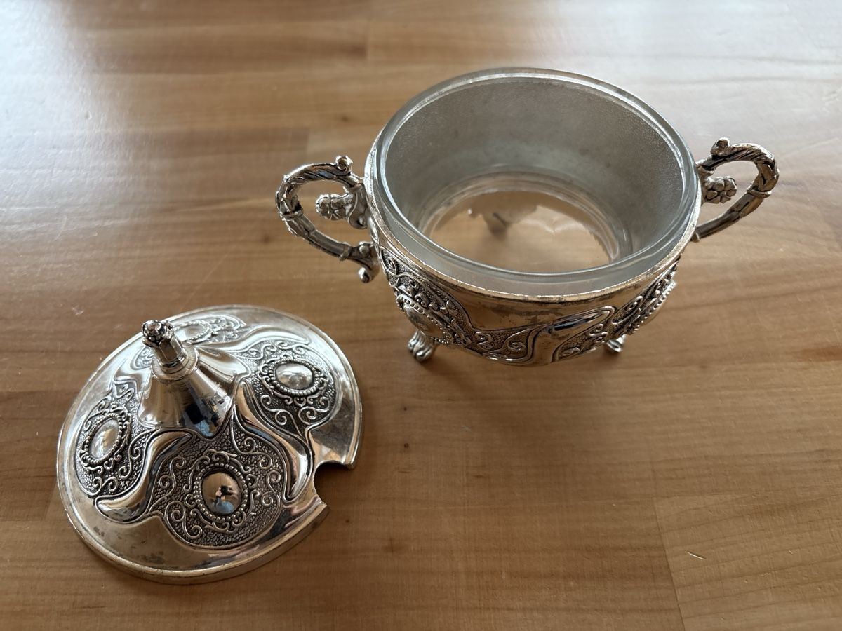 Zuccheriere: Zuckerdose mit Deckel – Usato da Rümlang venduto da euqinom16 1