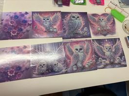 Diamond Paiting Karten Eule 🦉