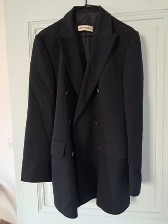 Dinomoda Blazer schwarz zweireihig Grösse 44 gebraucht