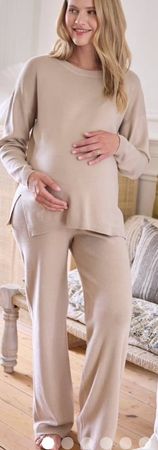 Umstandsmode Home Wear von Vertbaudet, Beige, Grösse 38/40