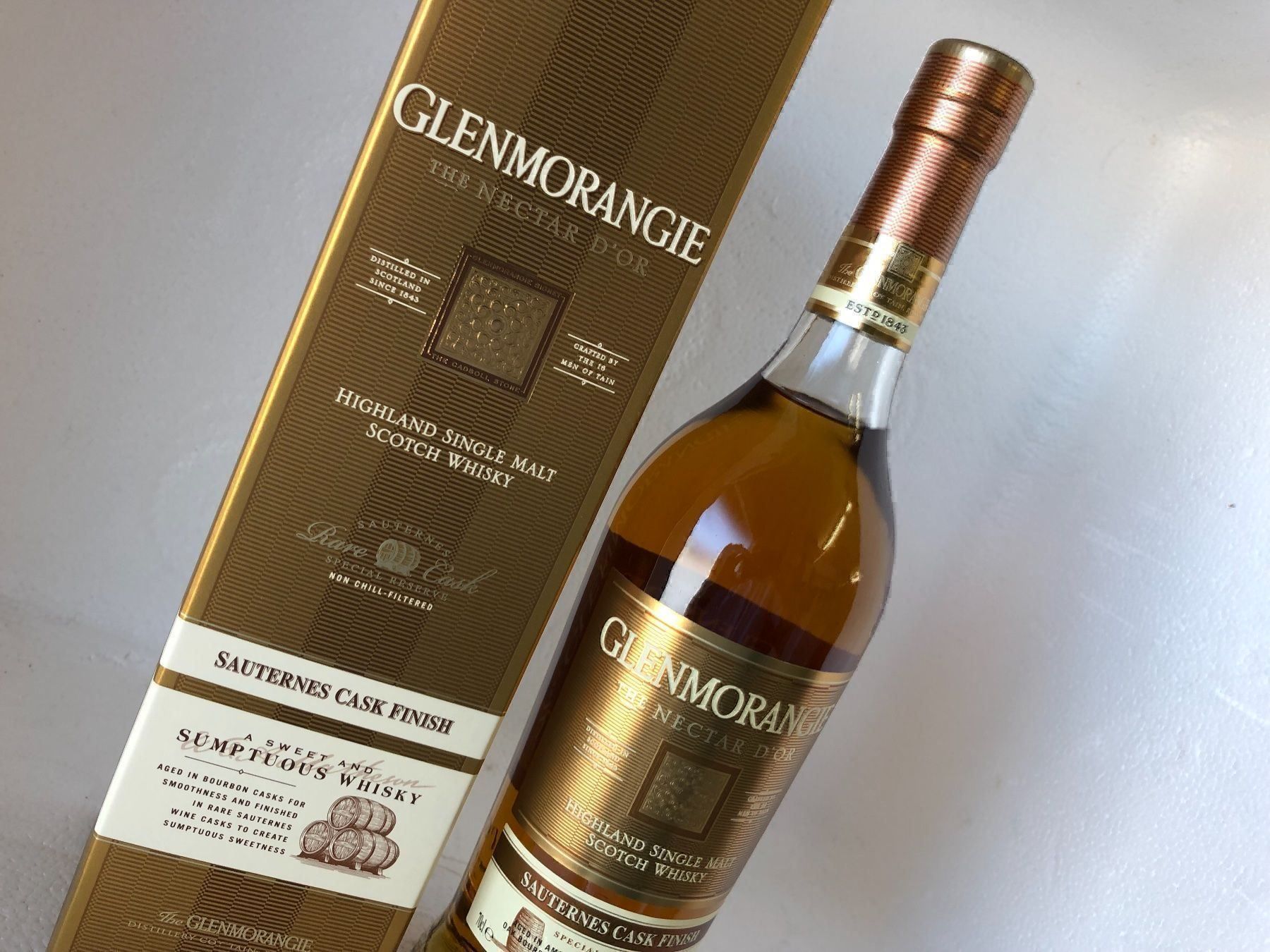 Glenmorangie Spiritueux: Glenmorangie Sauternes Cask Nectar D‘Or – Neuf avec emballage d'origine à Wöschnau par Vinsale 9