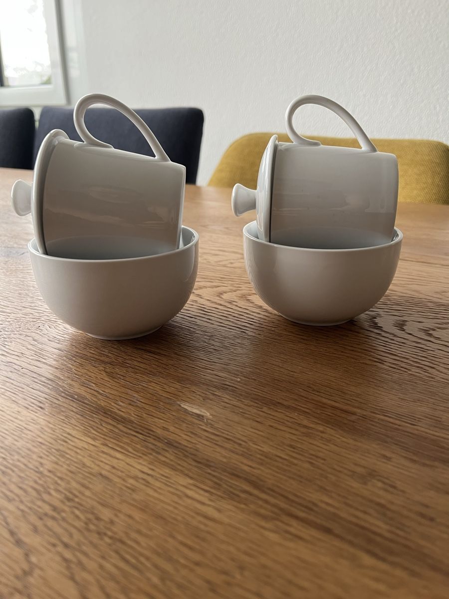 Tasses: 2 Tea Tasters Teeset Teeschale – D'occasion à Spiegel b. Bern par Pie_6z6h