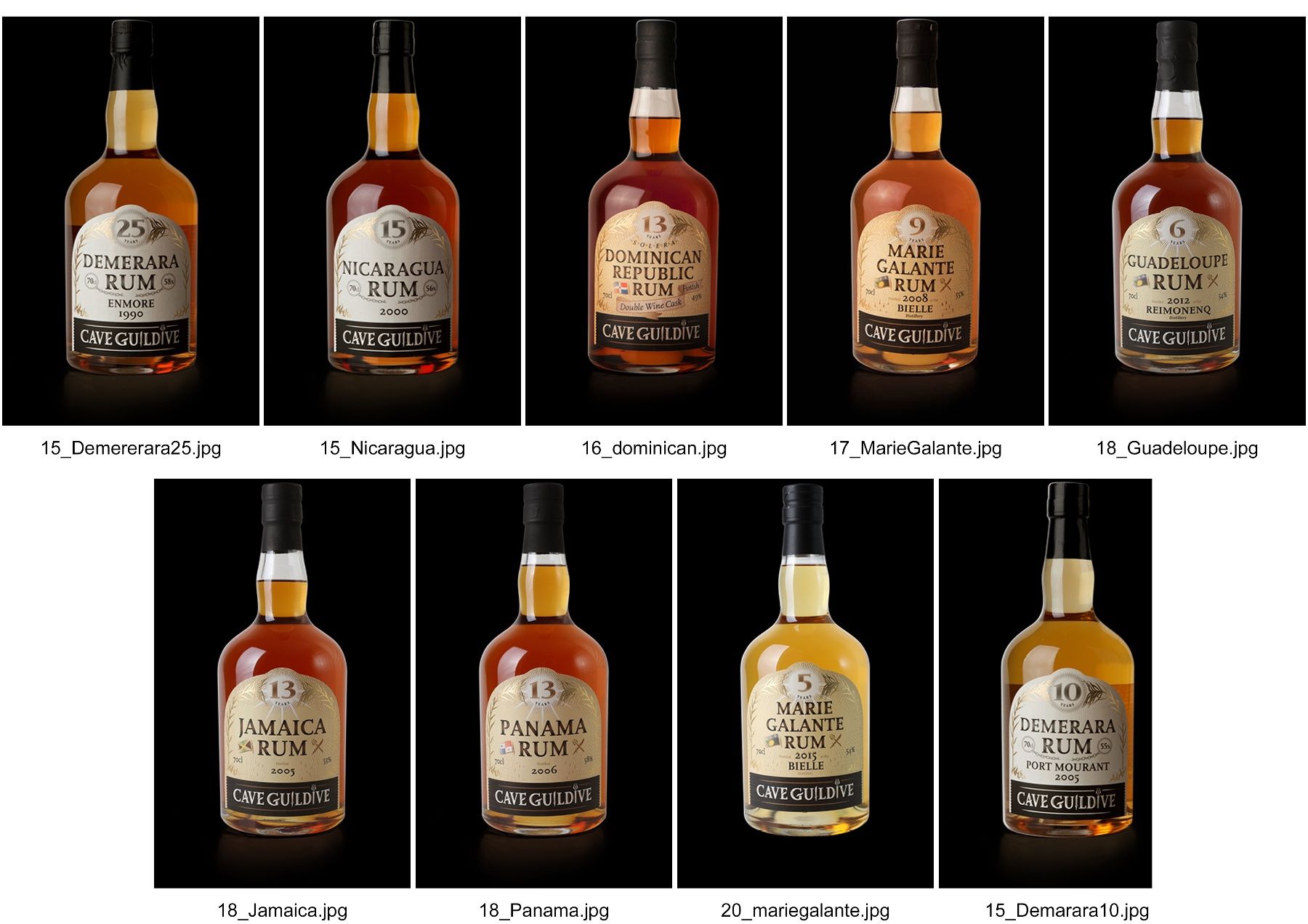 Bevande alcoliche: Rum Sammlung Cave Guildive – Nuovo e nell'imballaggio originale da Zürich venduto da M_Markt